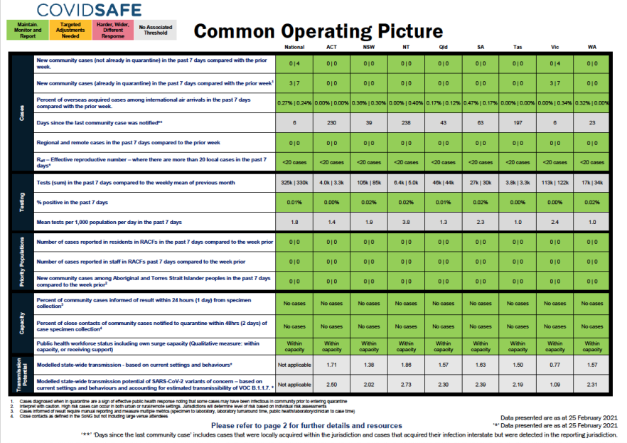 common operating picture cover image