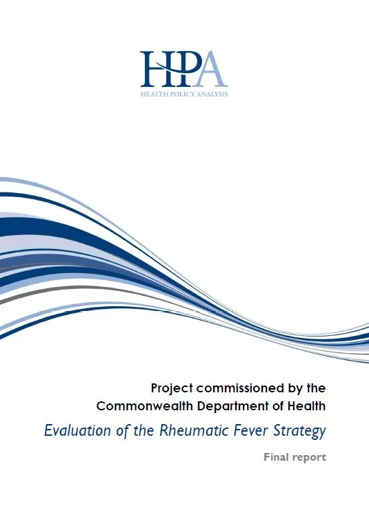 Evaluation of the Rheumatic Fever Strategy cover