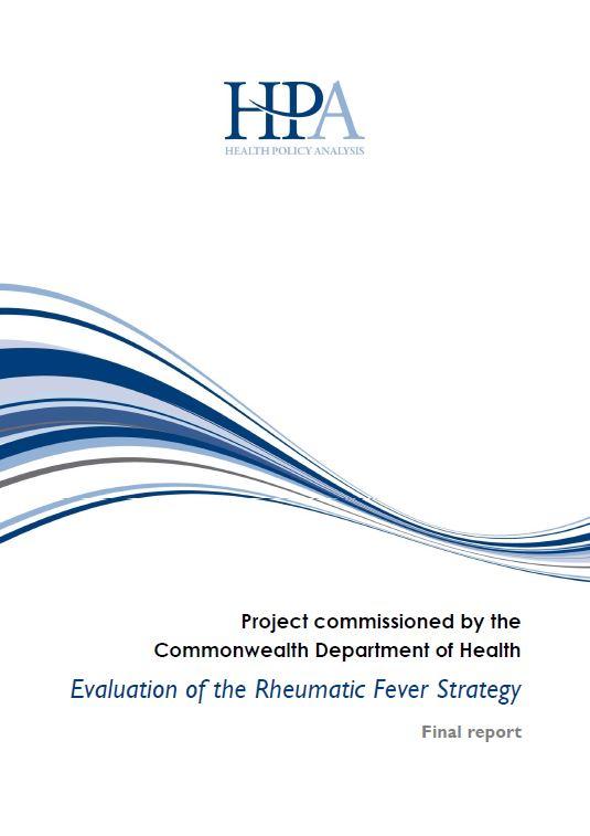 Evaluation of the Rheumatic Fever Strategy cover