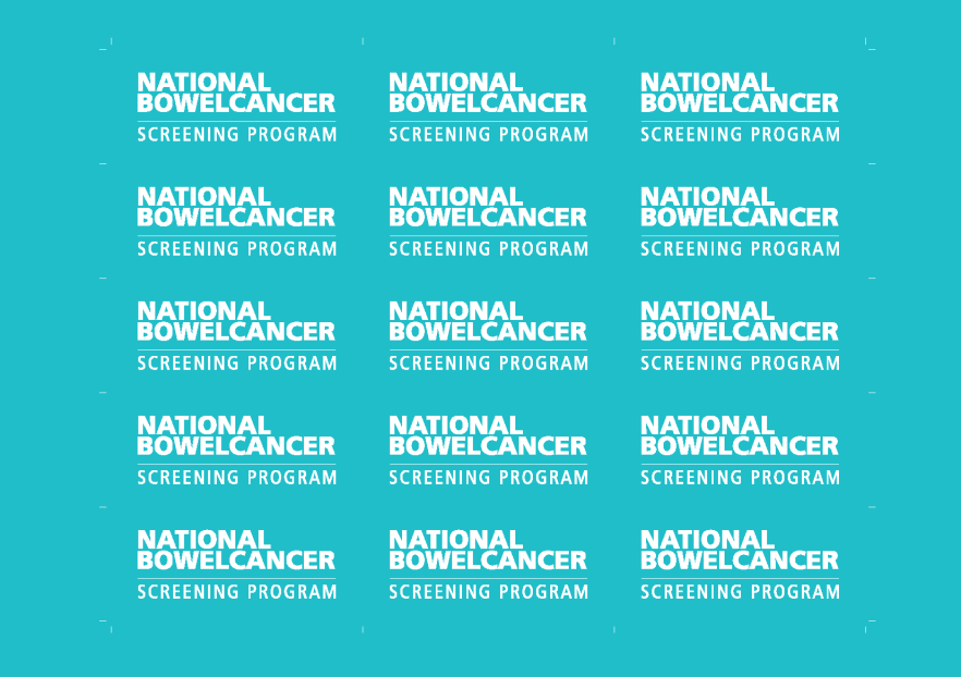 National Bowel Cancer Screening Program – stickers