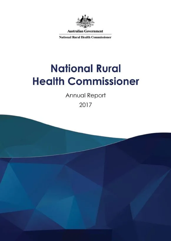 Cover image of NRHC annual report 2017