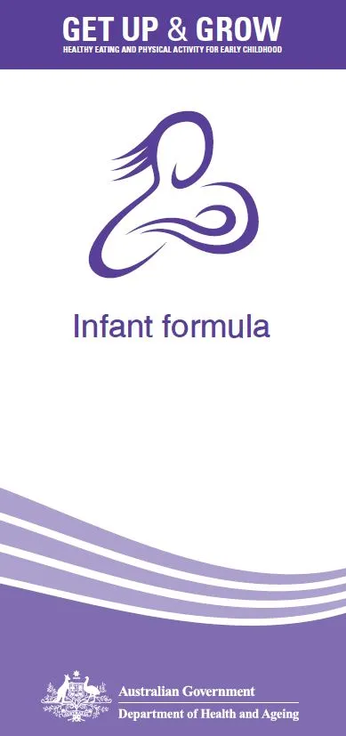 Cover image for Get up and Grow – Infant formula