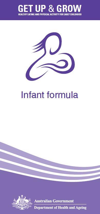 Cover image for Get up and Grow – Infant formula