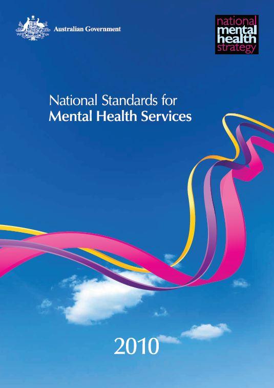 Cover image for National Standards for Mental Health Services 2010