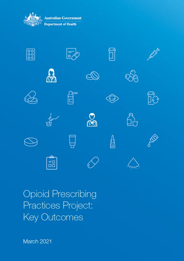 Opioid Prescribing Practices Project - Key Outcomes cover
