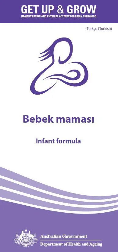 Cover image for Bebek maması (Infant formula)