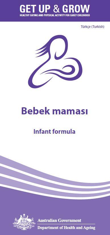Cover image for Bebek maması (Infant formula)