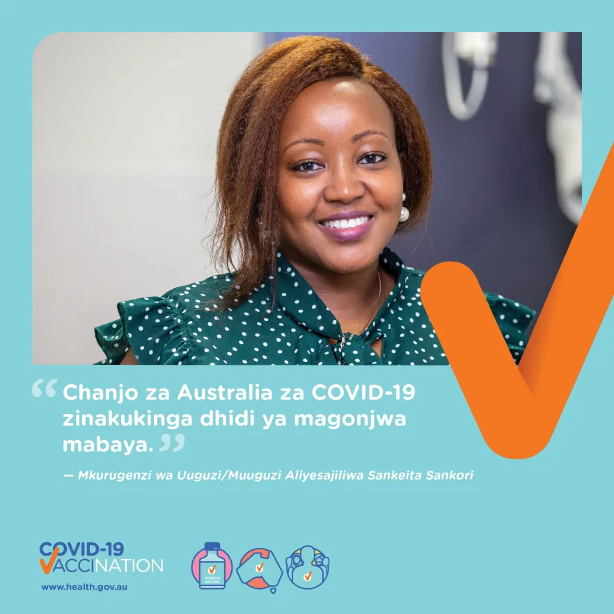 COVID-19 vaccination – Social – Usalama wa Chanjo ya COVID-19 (COVID-19 vaccine safety)