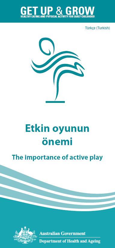 Cover image for Etkin oyunun önemi (The importance of active play)