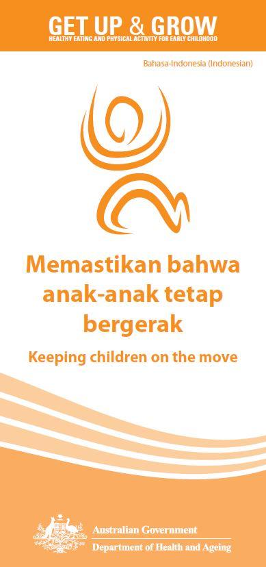 Cover image Memastikan bahwa anak-anak tetap bergerak (Keeping children on the move)