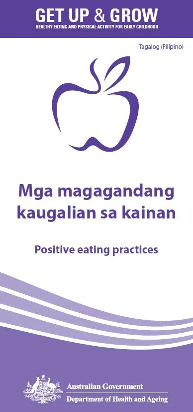 Cover image for Mga magagandang kaugalian sa kainan (Positive eating practices)