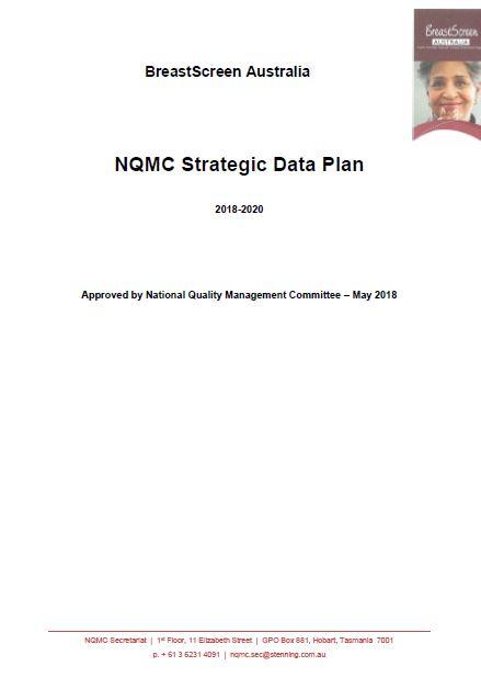 NQMC Strategic Data Plan 