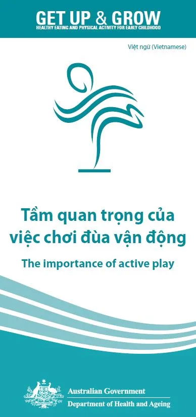 Cover image for Tầm quan trọng của việc chơi đùa vận động (The importance of active play)