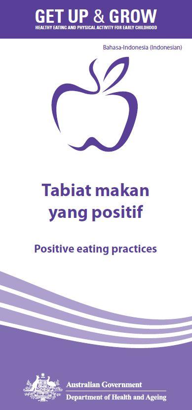 Cover image for Tabiat makan yang positif (Positive eating practices)