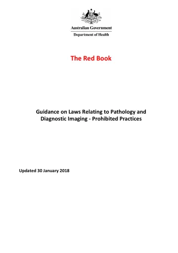 Cover of The Red Book