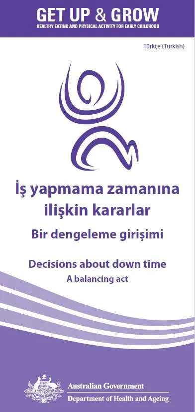 Cover image for İş yapmama zamanına ilişkin kararlar: Bir dengeleme girişimi (Decisions about down time: a balancing act)
