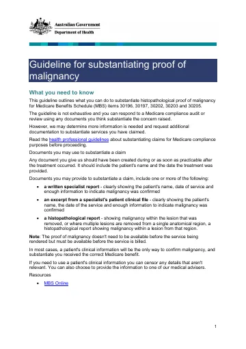 Cover of guideline