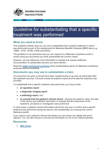 Cover of guideline