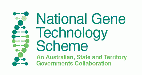 National gene technology scheme logo