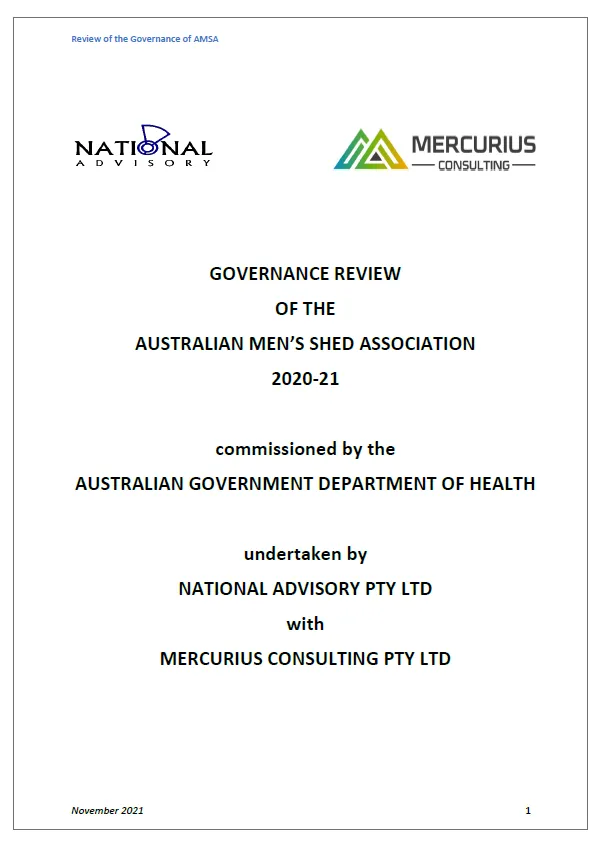 AMSA Governance Review – final report