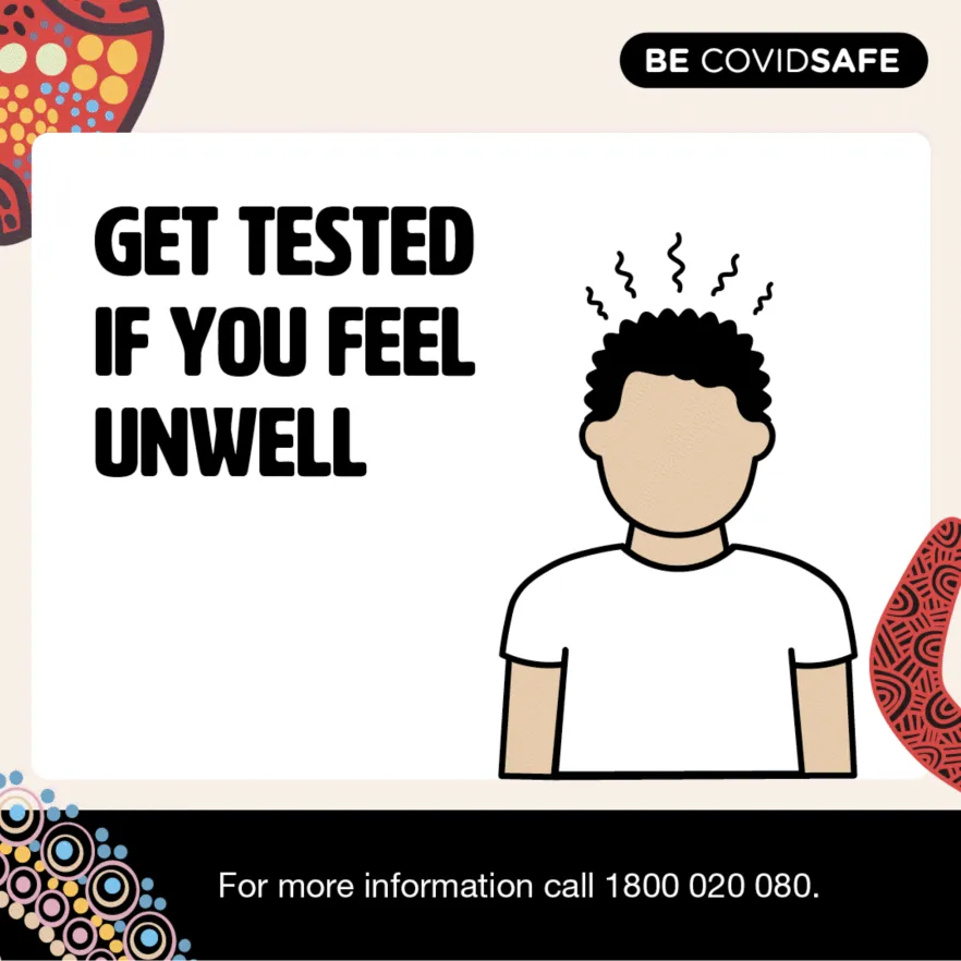 Coronavirus (COVID-19) – Social animation – Get Tested (Aboriginal and Torres Strait Islander peoples)