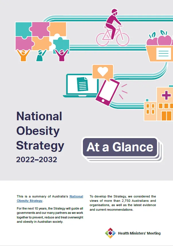 National Obesity Strategy 2022-2032 - At a Glance