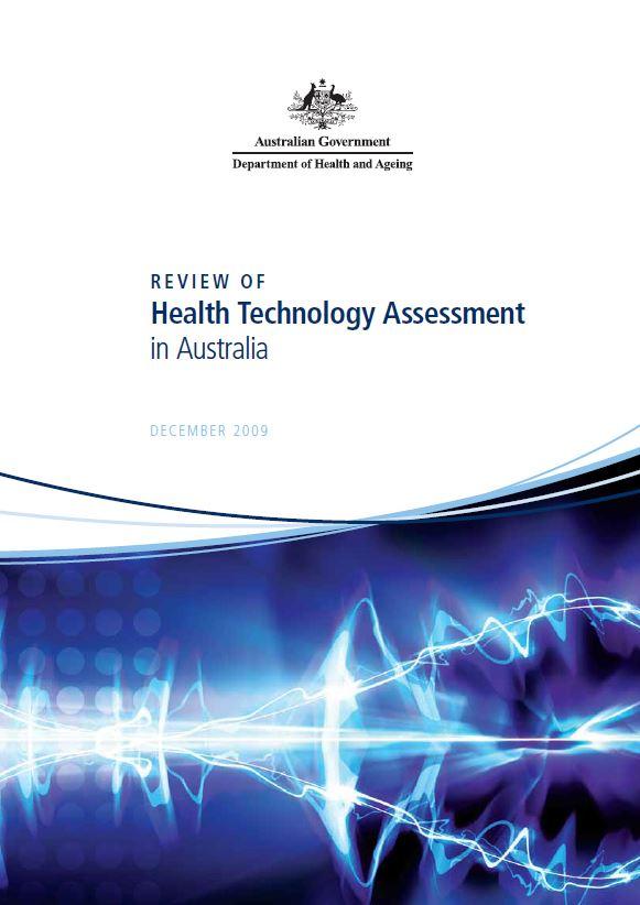 Review of health technology assessment in Australia cover image