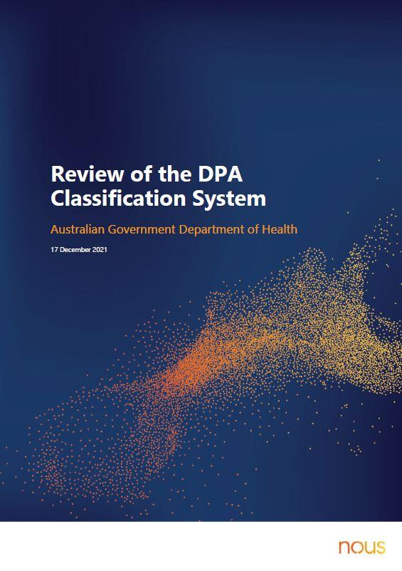 Review of the DPA Classification System 