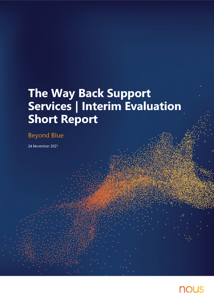 The Way Back Interim Report