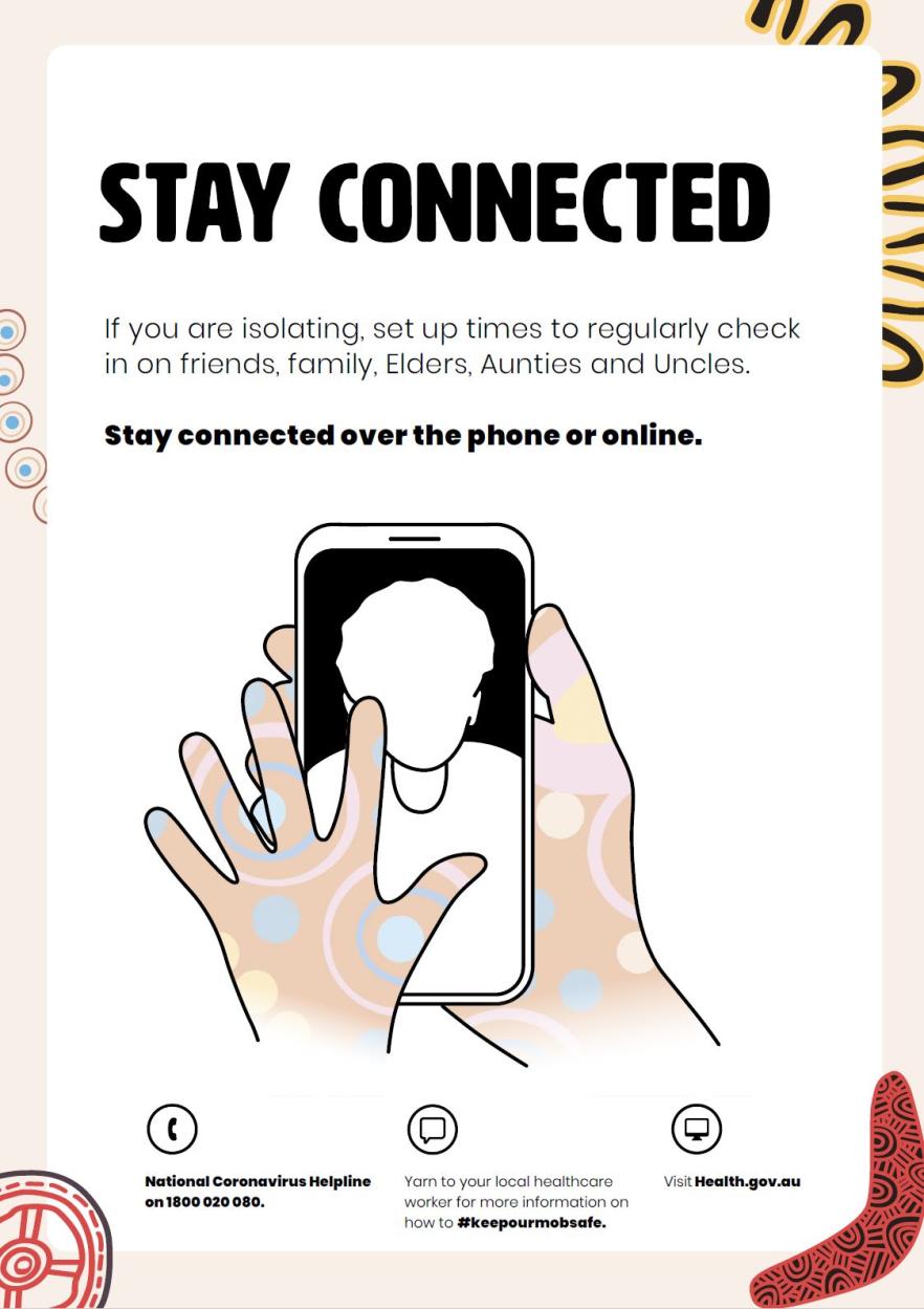 Print resource – Stay connected