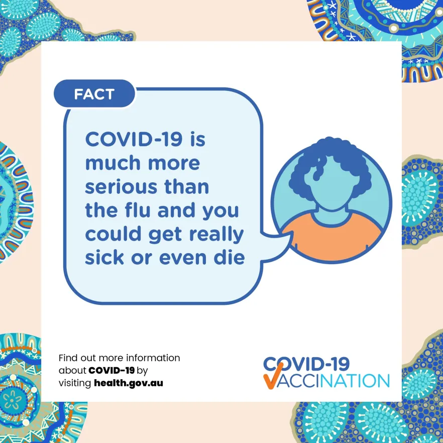 COVID-19 – Social – Reasons to get vaccinated (Aboriginal and Torres Strait Islander people)