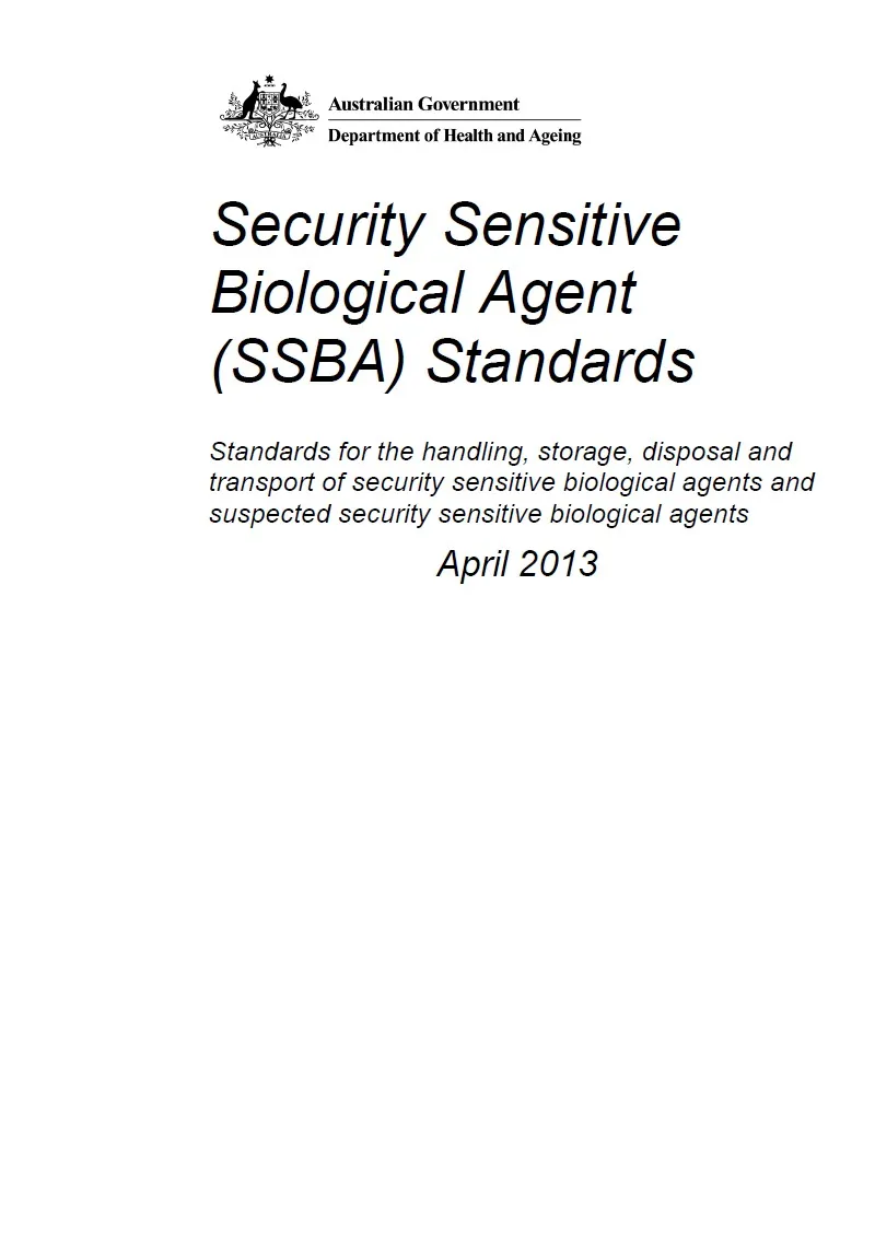 SSBA Standards