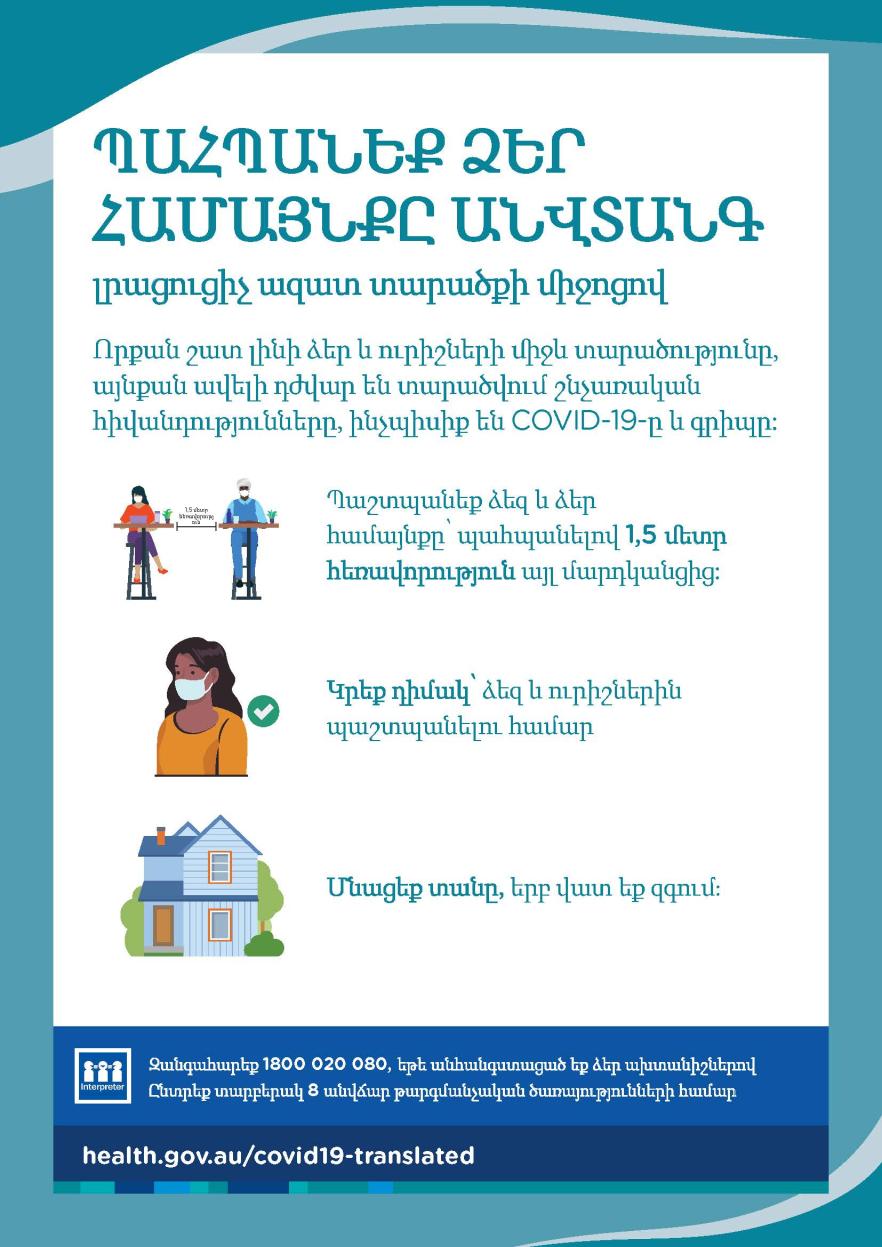 Պահպանեք ձեր համայնքը անվտանգ՝ լրացուցիչ ազատ տարածքի միջոցով