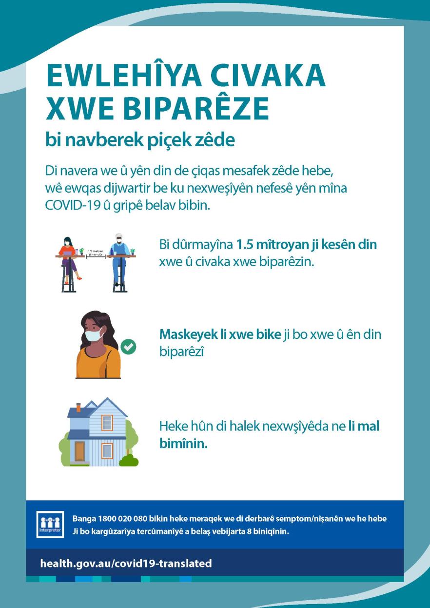 Bi navberek piçek zêdetir ewlehîya civata xwe biparêzin