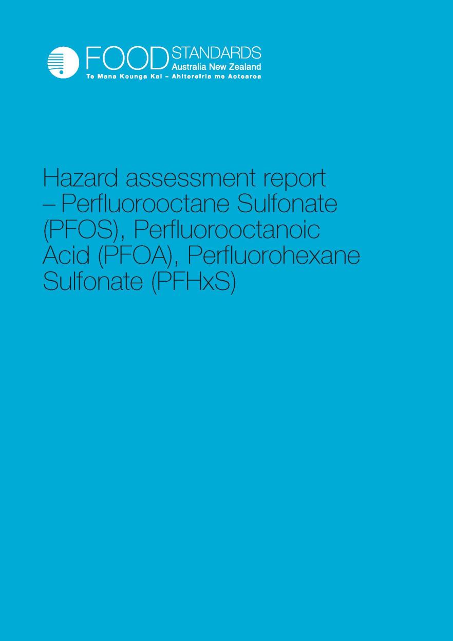 Cover image for Perfluorinated chemicals in food – hazard assessment