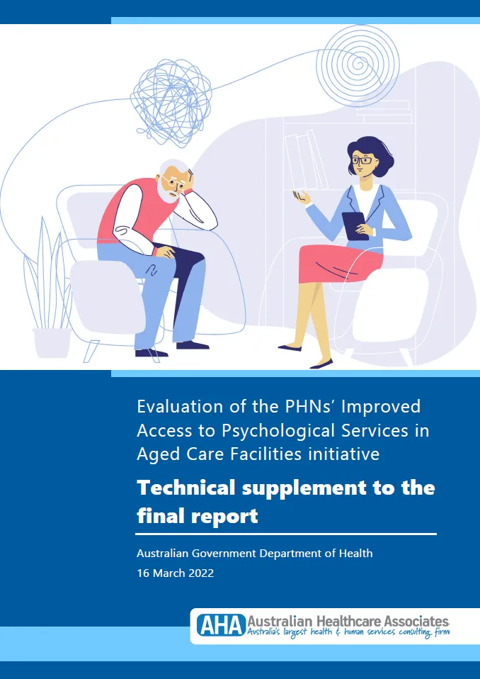 AHA technical supplement cover image