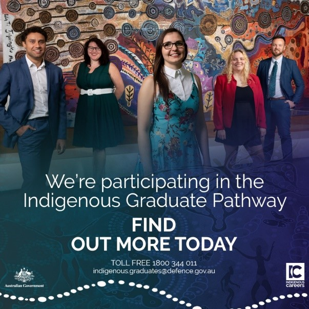 We're participating in the Indigenous Graduate Pathway. Find out more today.