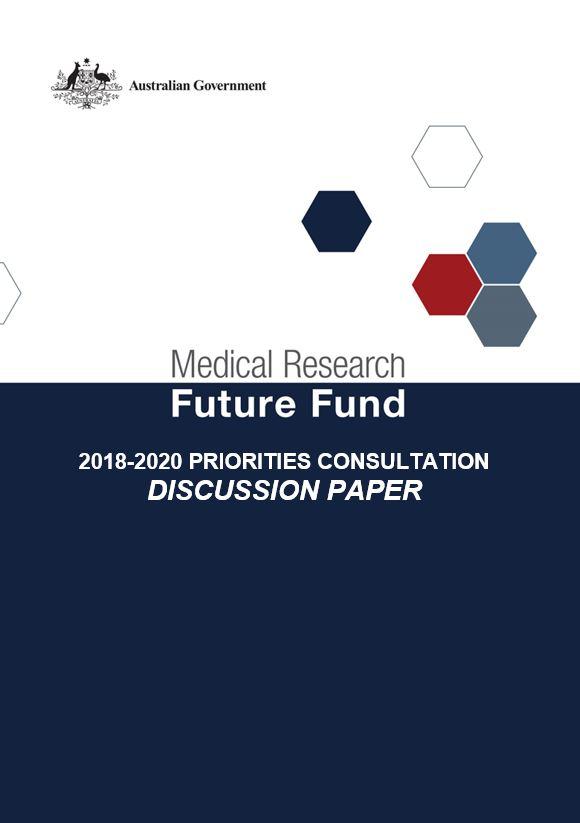 MRFF 2018–20 Priorities Discussion Paper