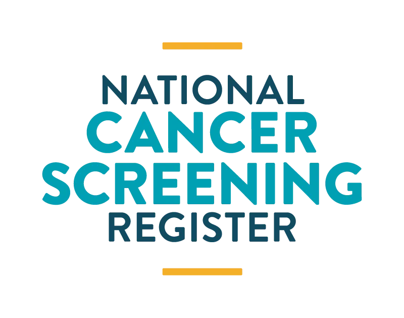 National Cancer Screening Register logo