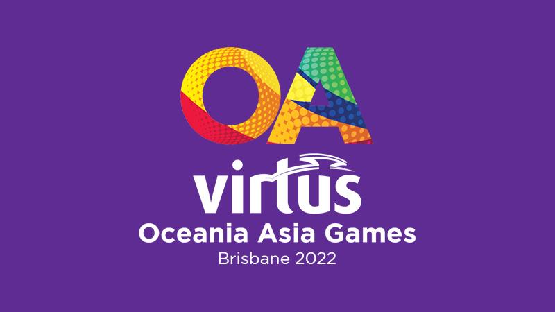 Virtus Oceania Asia Games 2022 logo