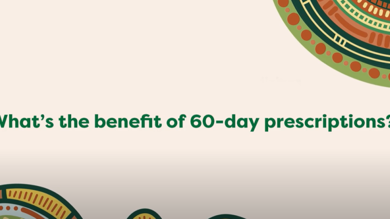 What are the benefits of 60-day prescriptions