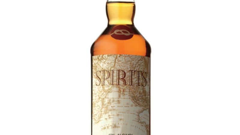 Bottle of spirits