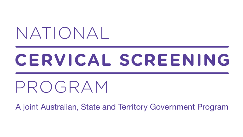 National Cervical Screening Program logo