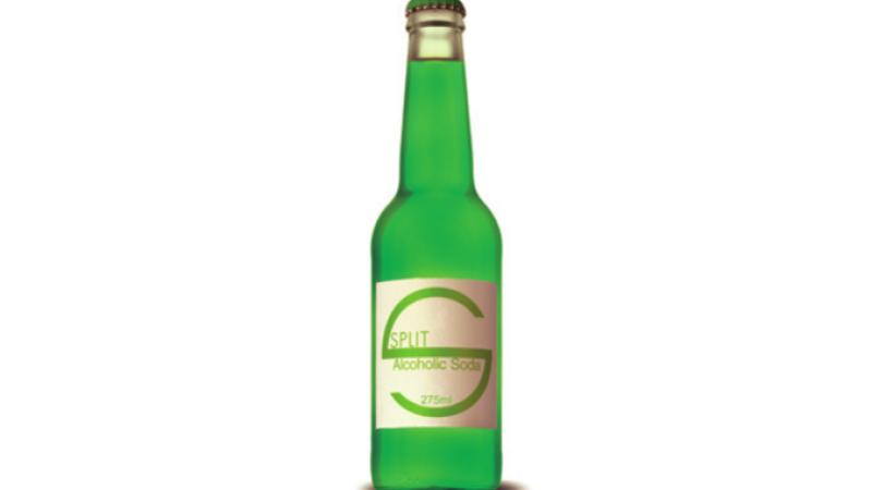Small bottle of full strength ready to drink alcohol