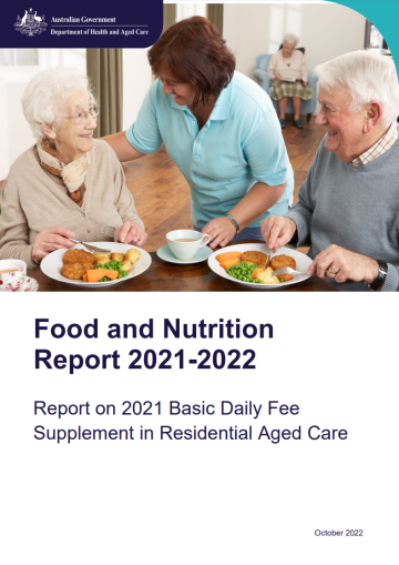 Food and nutrition report 2021-22