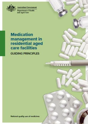 Cover image Medication Management in Residential Aged Care Facilities