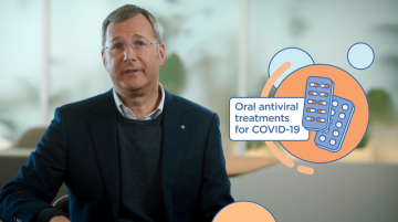 Cover image for COVID-19 – Oral antiviral treatment