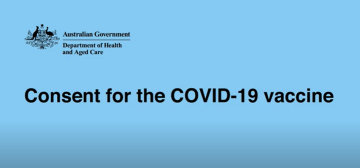COVID-19 vaccination – Giving your consent – Auslan