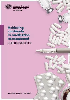 Guiding principles to achieve continuity in medication management