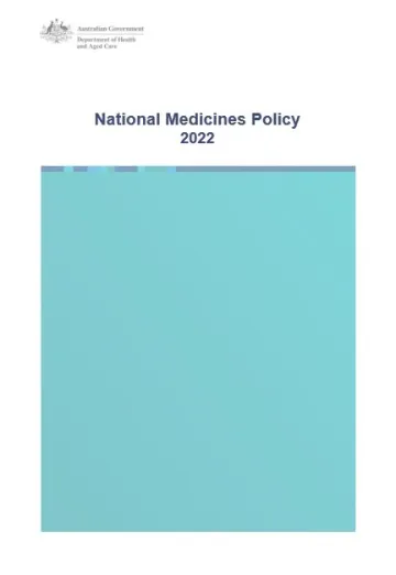 National Medicines Policy resources collection